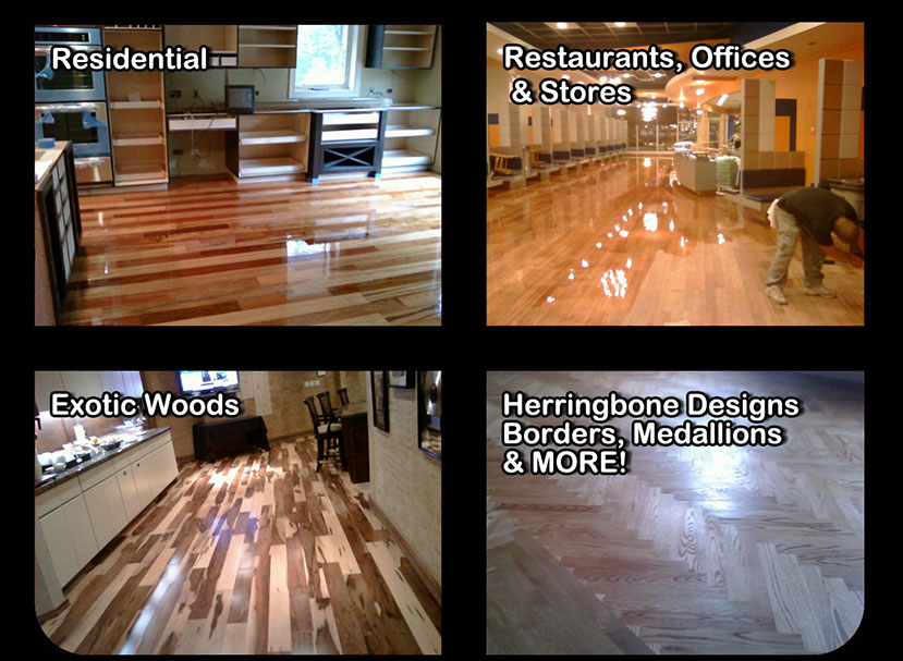 Hardwood Flooring Chicago | www.LucianosFlooring.com | Finished Projects Commercial Hardwood Flooring